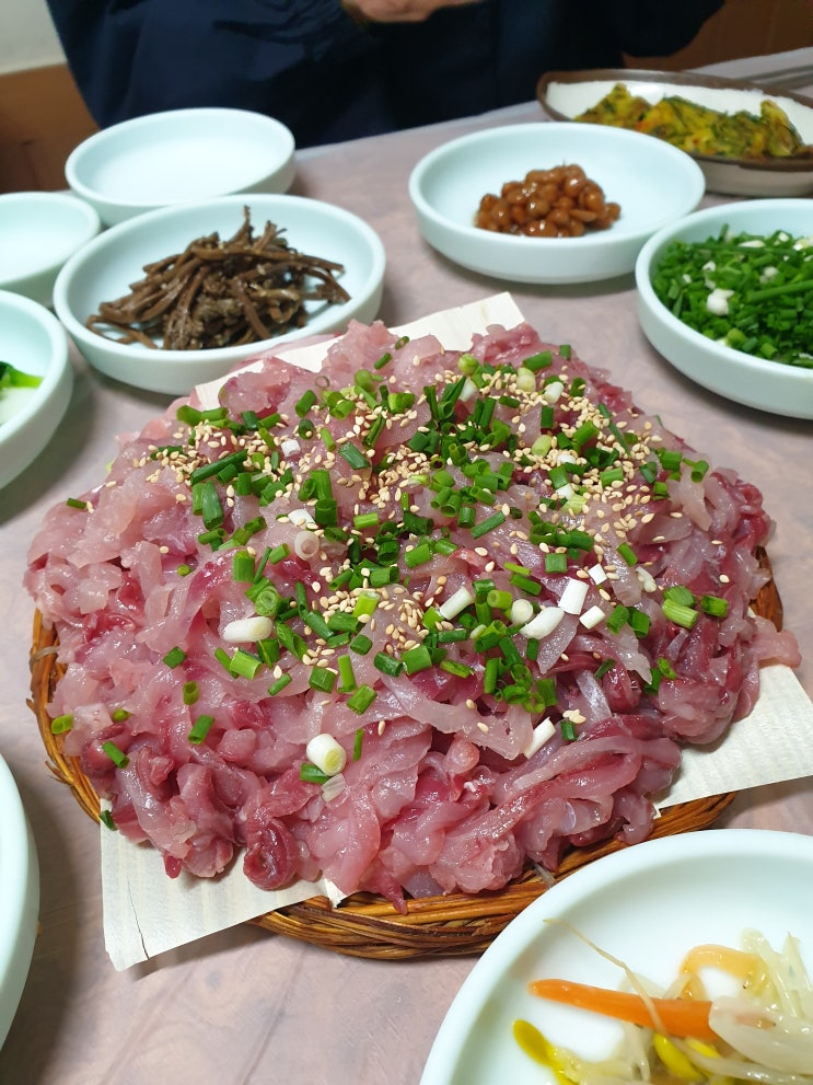  [부산] 선동 강촌 택시기사님 추천메뉴 향어회