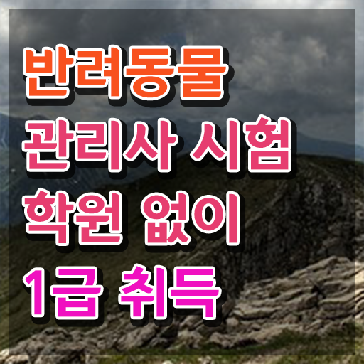  반려동물관리사책 , 반려동물관리사 자격증 준비한 과정 제가 알려드릴게요