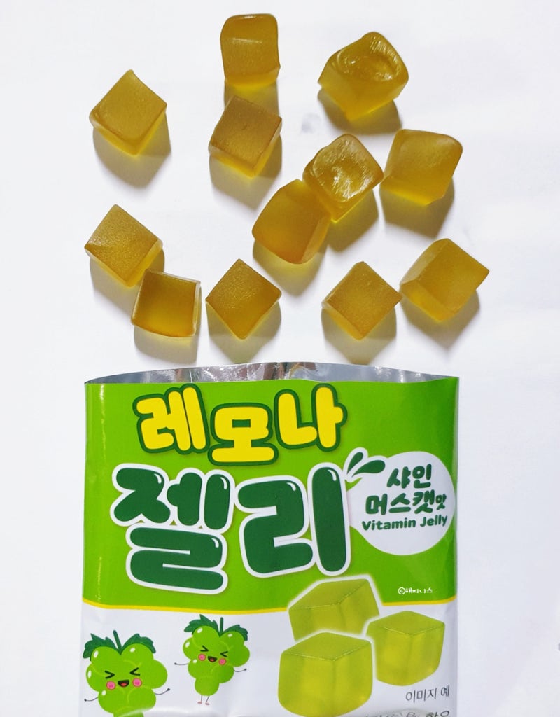 경남제약 레모나 젤리 샤인머스캣맛 43g 비타민 젤리 후기