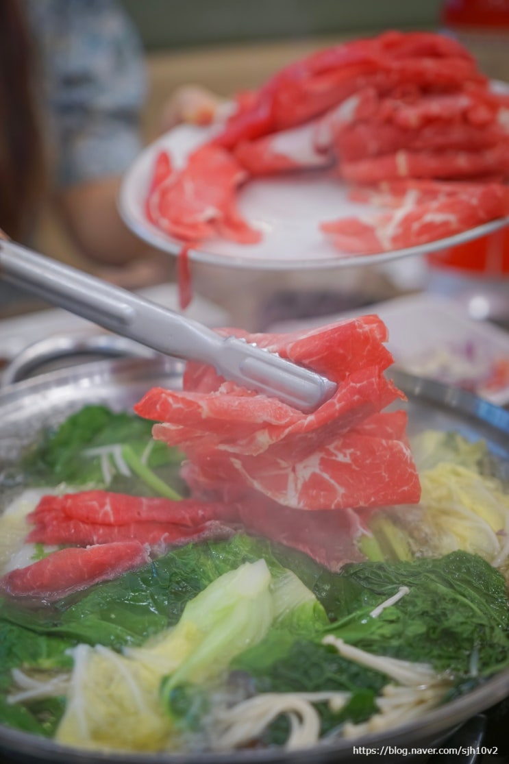  부천 신중동 맛집 월남쌈 소고기 샤브샤브 샤브향 부천중동점