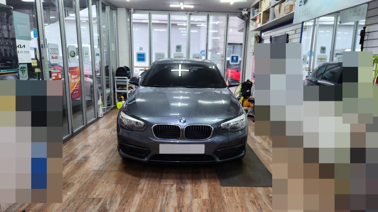  bmw 118d F20 순정모니터 탈거후 카인원 안드로이드 올인원 장착