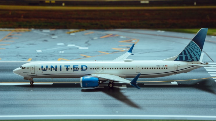 1:200 ng model United Airlines 유나이티드 항공 B737 MAX10 N27753 다이캐스트 모형