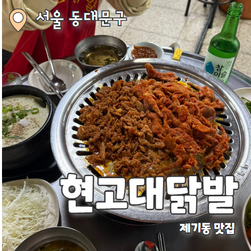  현고대닭발 본점 : 닭발의 성지 제기동 닭발맛집 내돈내산 후기