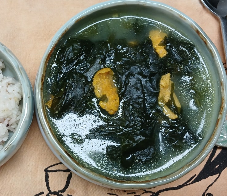 성게알미역국 성게미역국 미역국 레시피 냉동성게알 요리