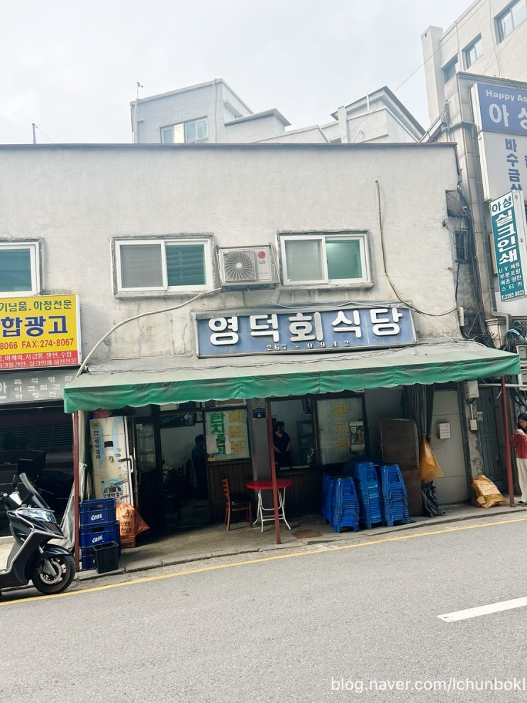  [서울시/중구] 충무로 노포 영덕회식당 과메기와 막회 맛집 너무 맛있어요.