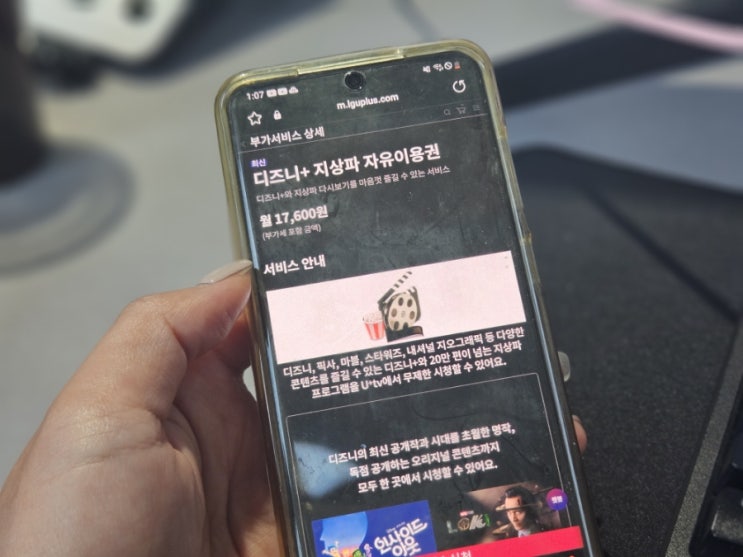  유플러스 티비로 디즈니플러스 가격 할인 받고 인기드라마 정년이 다시보기