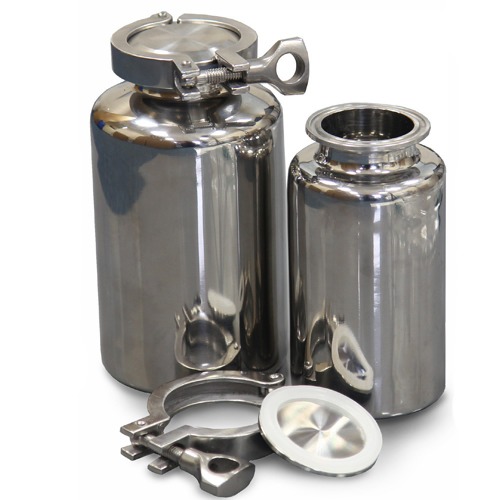  [메탈] 316L ss 클램프 톱 보틀 (250~1000ml) 316L ss Clamp Top Bottle (250~1000ml)