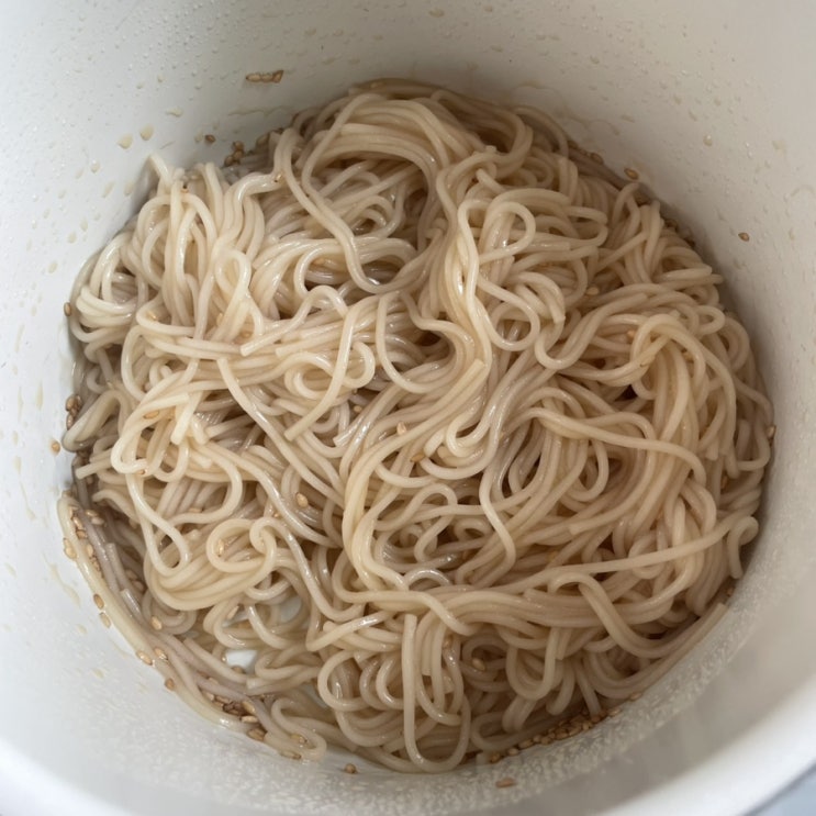  간장 비빔국수 레시피