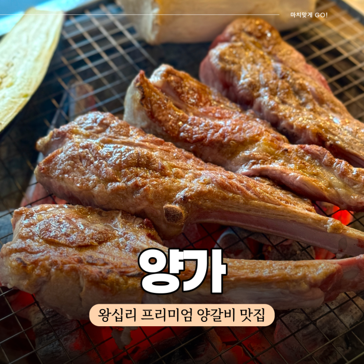  왕십리 맛집 다 구워주는 양갈비 양가