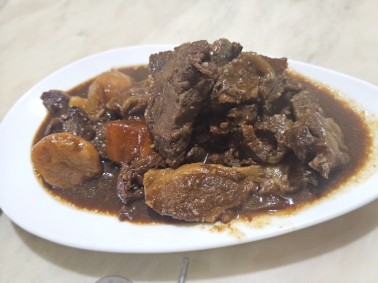  갈비찜 돼지 그리고 소