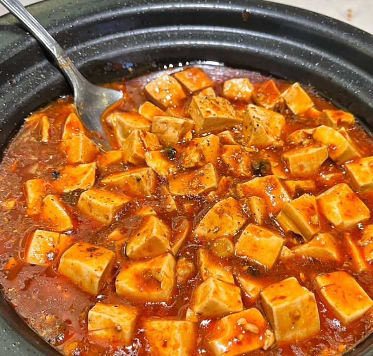 칭다오여행 카이더몰 현지인맛집 사천요리전문점 마오루촨차이 茅庐川菜(凯德店)