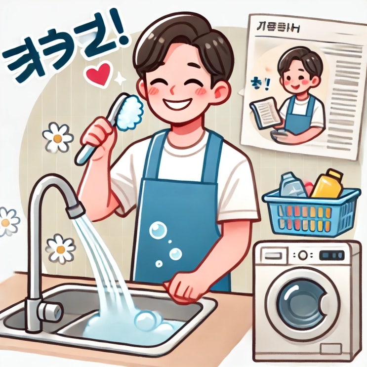  퐁퐁남, 가사도우미인가 건강관리 전문가인가? 현대 남성의 가사 참여의 중요성