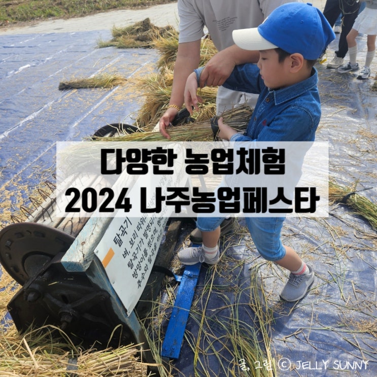 2024 나주농업페스타 재미있는 농경 체험
