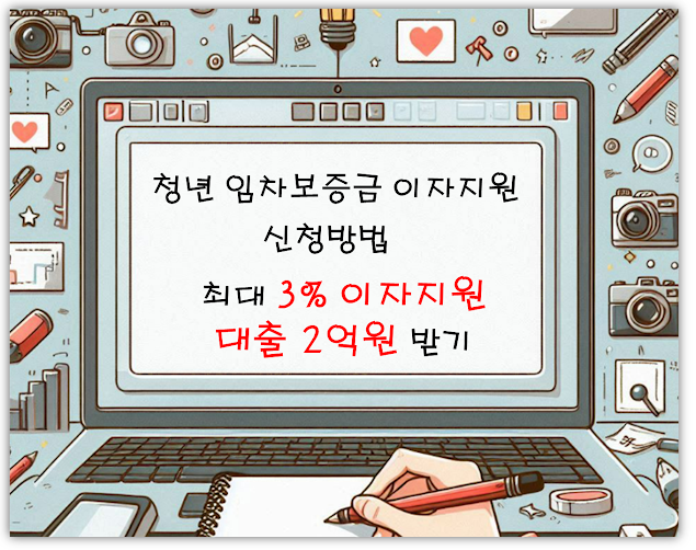  청년 임차보증금 이자지원(최대 3%) 대출자격(최대 2억원),조건 및 신청 방법