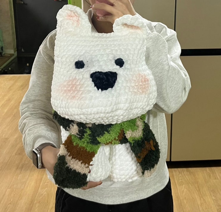  코바늘 인형! 대왕 멍뭉이 인형 만들기