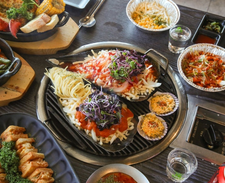  을왕리 조개구이 무한리필 맛집 핫플 청춘조개 을왕리 오늘 조개구이