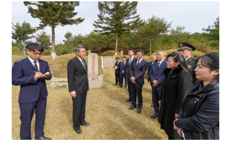 맺은 <b>북중친선</b>", '항미원조 전쟁'(6·25한국전쟁) 참전 74주년을... 
