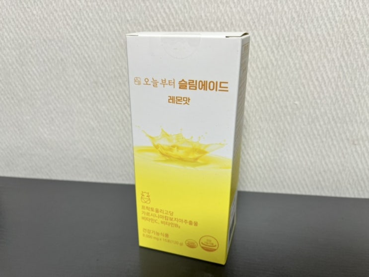  [슬림에이드 레몬맛] 다이어트 음료 가르시니아와 비타민C로 건강하게 관리