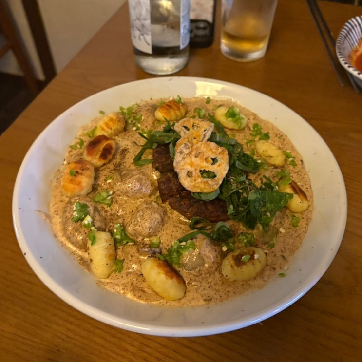  구월동 무옥 ㅣ 들깨 크림 옹심이가 맛있는 이름 없는 술집