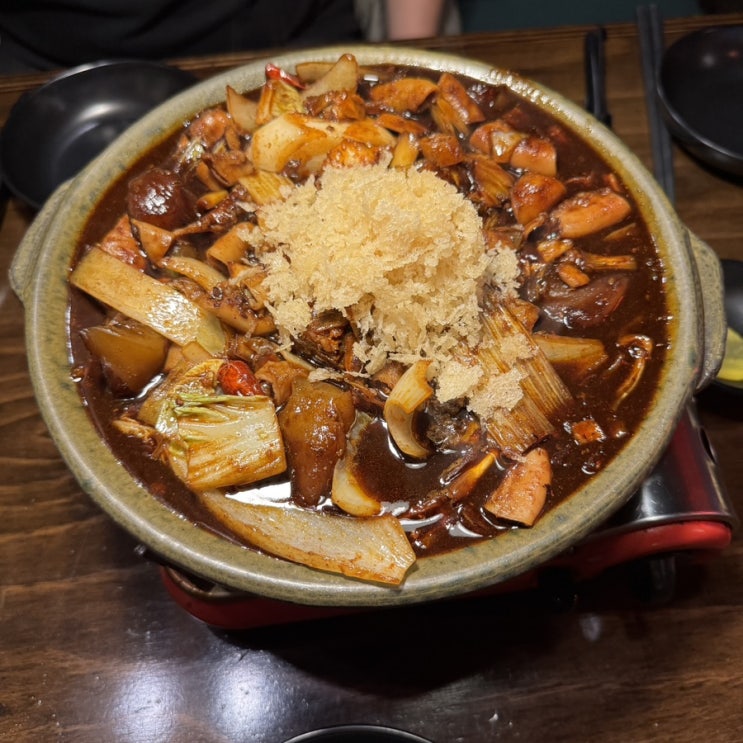  부평 술집 용용선생 부평역점 사천곱짜장 칭하이후 먹고옴
