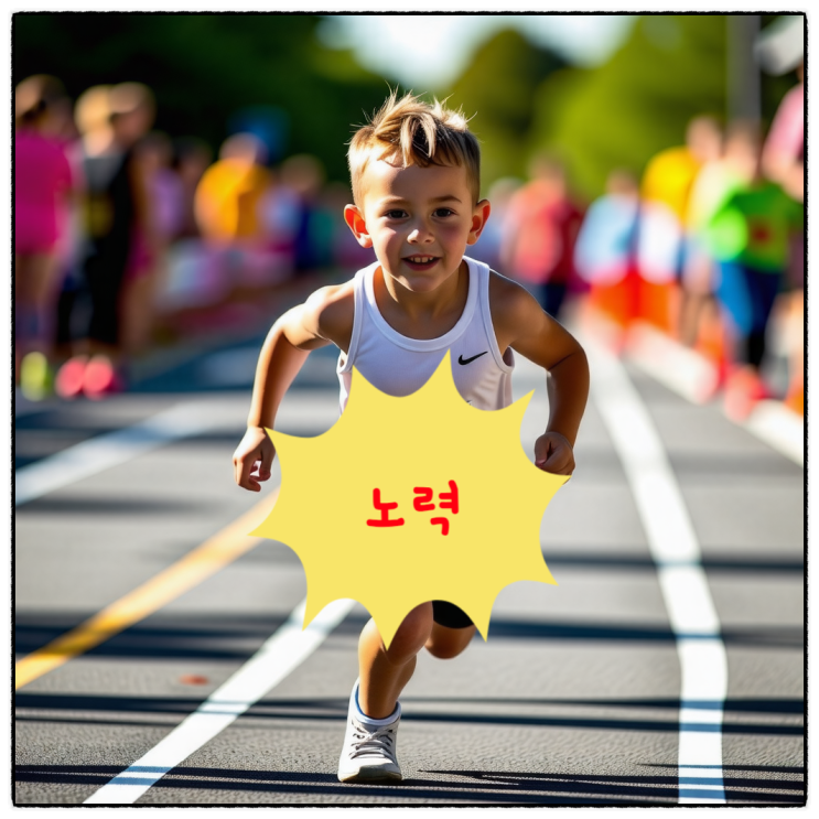  내 아이에게 알려주고 싶은 눈높이 단어 설명 '노력'