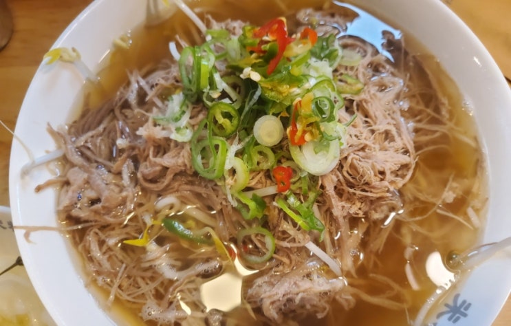  [명지대맛집] 미분당 가좌점 양지쌀국수, 차돌박이쌀국수
