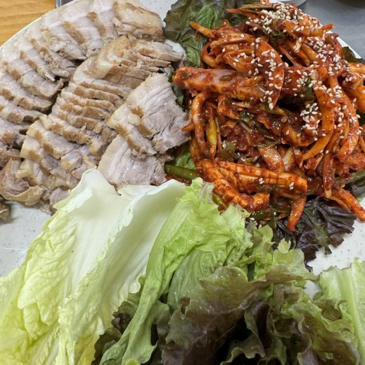 시흥맛집 천하장사냉면굴전문