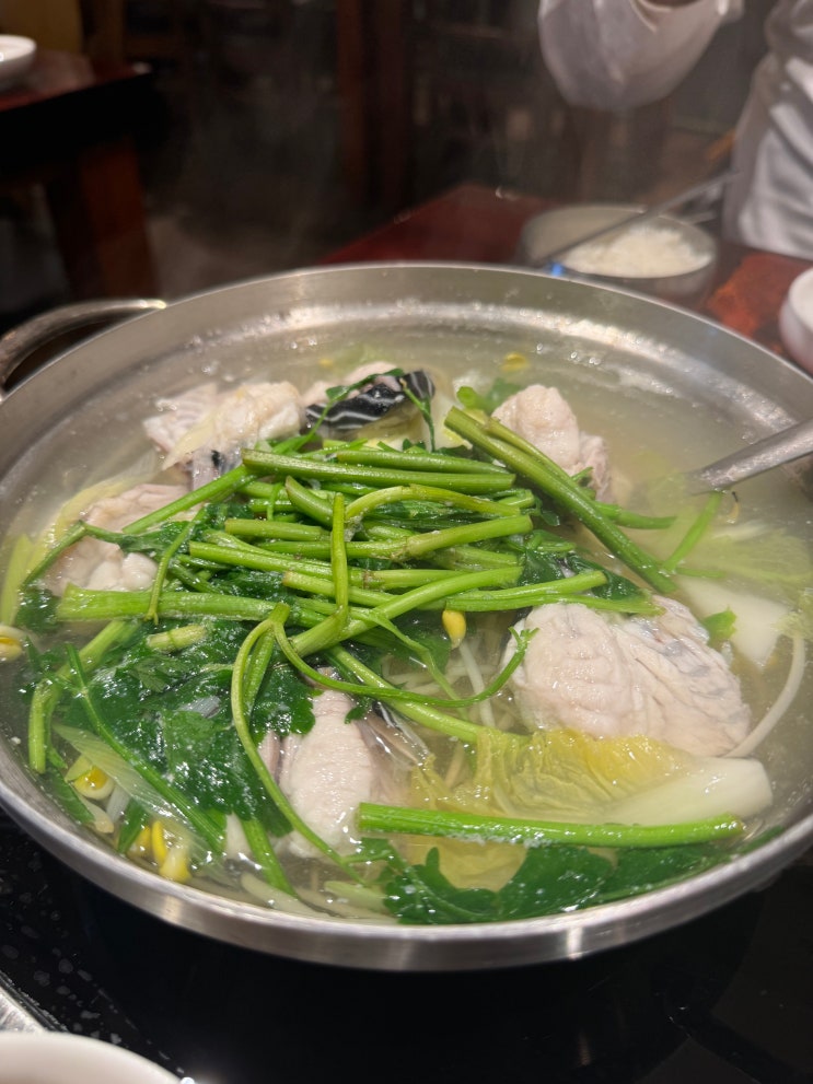  수림복국 - 복어 명인의 복불고기 정식 삼성점심