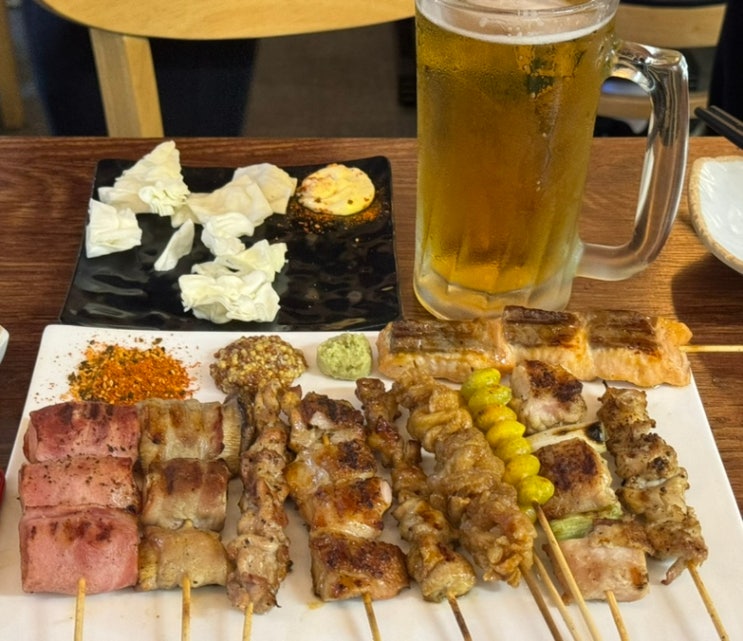  호매실동 분위기 좋은 이자카야 야키토리 맛집 심심
