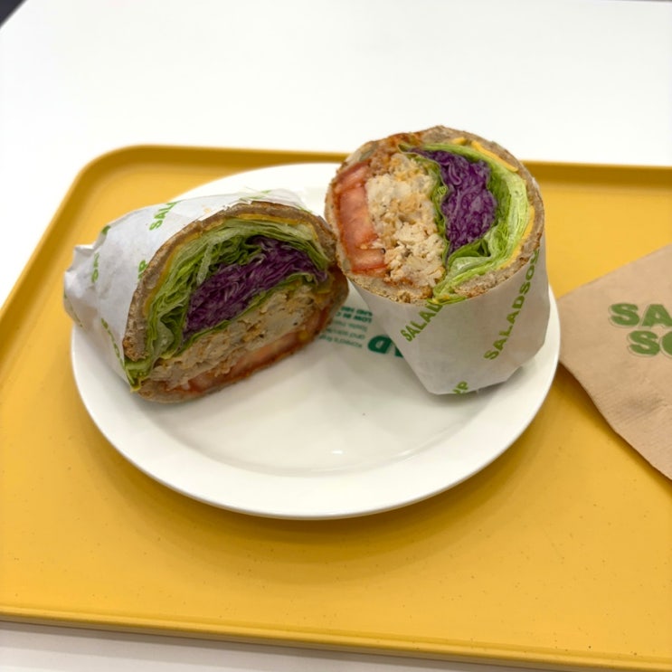  청라 샐럽스프 ㅣ 직장인 점심추천, 맛있는데 든든한 샐러드&샌드위치 전문점