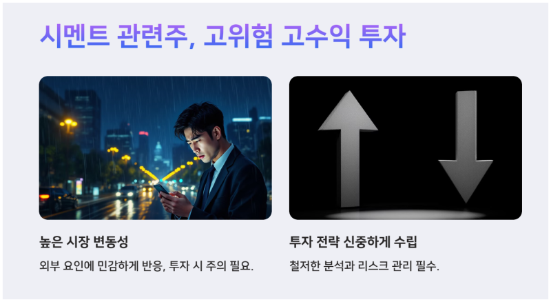 내년 시멘트 관련주 전망을 살펴본다