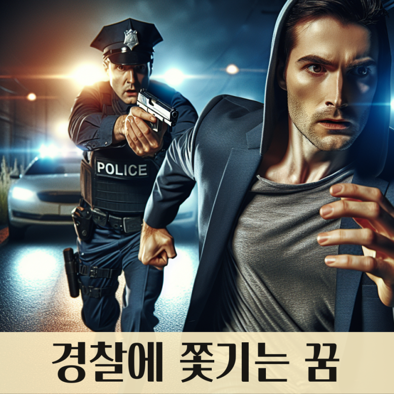 경찰에 쫓기는 꿈, 경찰에 잡히는 꿈 : 경찰 꿈해몽