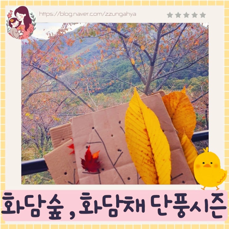  화담숲 단풍축제,화담채부터 모노레일까지 아이와 가볼만한 곳