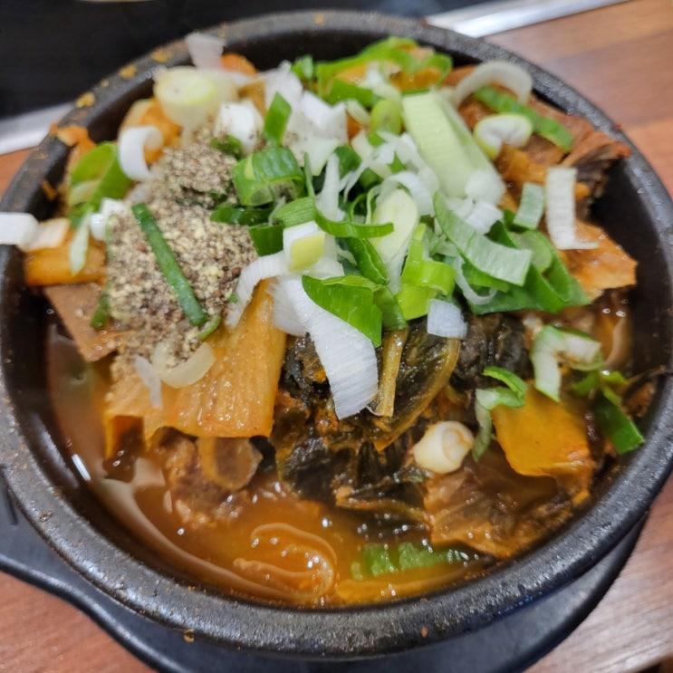  [문정역 맛집] 테라타워 직장인 점심 행복한 순정감자탕 뼈해장국