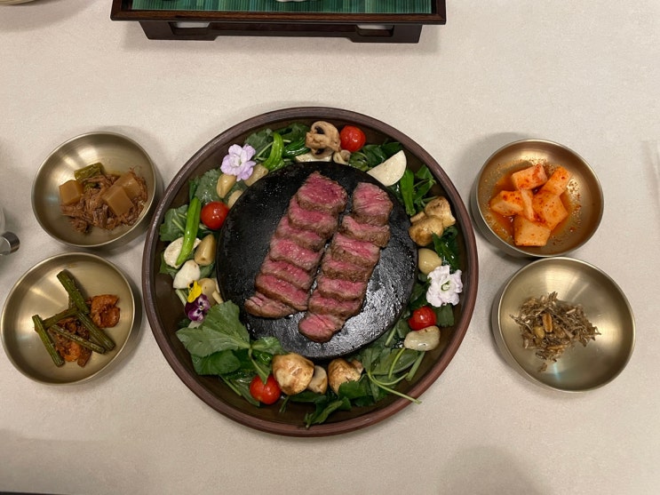 잠실 상견례 식당 롯데월드몰 가족식사하기 좋은 동화고옥