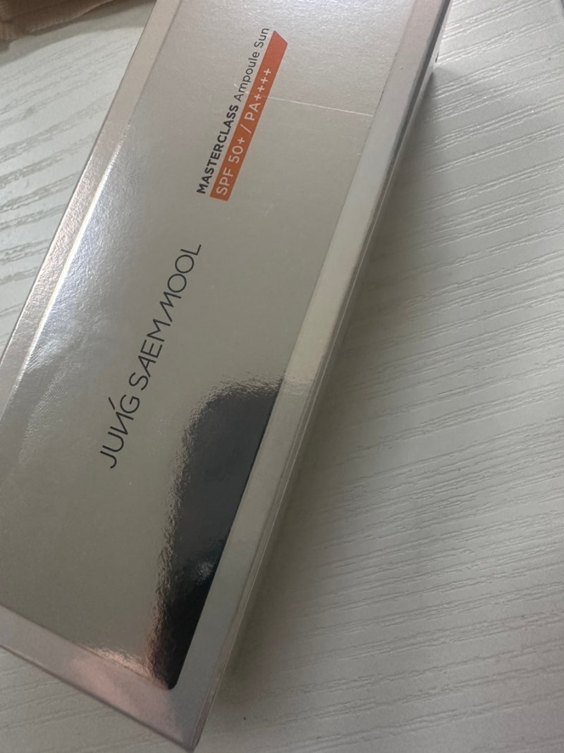 내돈내산 정샘물 마스터클래스 앰플 선크림