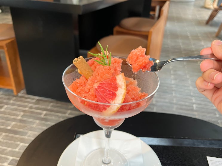  성수 샤베트 디저트 카페 맛집ㅣ이리데센트, 도렐커피