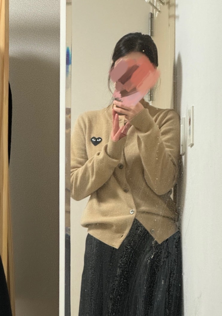  [후쿠오카] 꼼데가르송 가디건 xs 일본현지 한국 가격 비교 이와타야 백화점