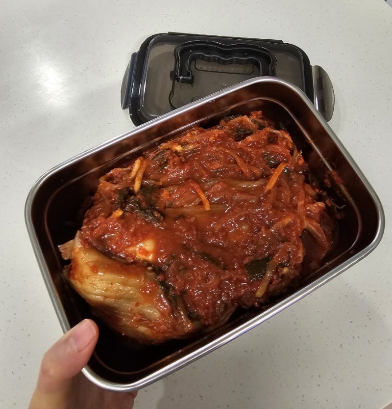 키친아트 스텐김치통 구매리뷰
