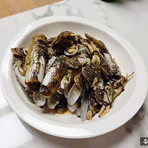 맛조개 볶음 황금 레시피 / 맛조개요리 / 맛조개 먹는법 / 조개마늘버터볶음 레시피 / 아이들 ....