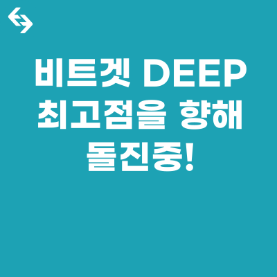  DEEP 코인, 전 최고점을 향해 돌진!?
