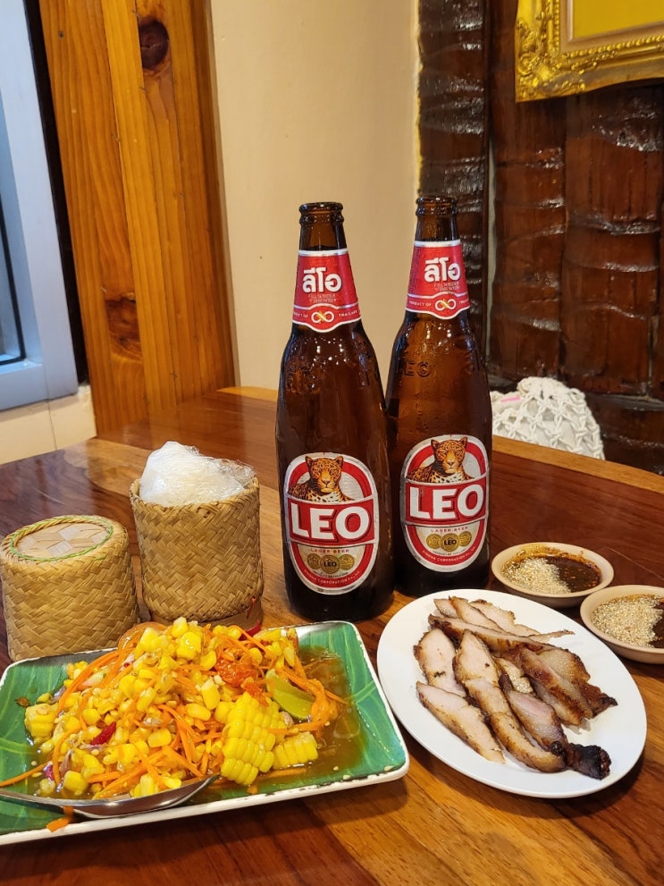  [얌롯쌥] 태국 방콕 쏨땀, 항정살 구이 맛집