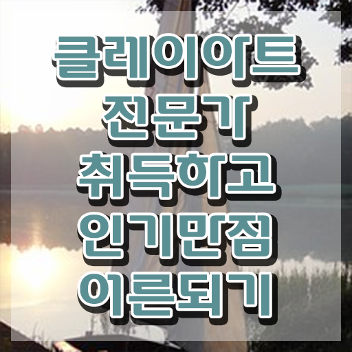  폴리머클레이 피규어 , 클레이아트전문가 자격증 취득한 과정 공유드려요