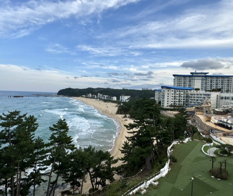  삼척가을여행, 해변 연결 산책로가 멋진 쏠비치 삼척 호텔
