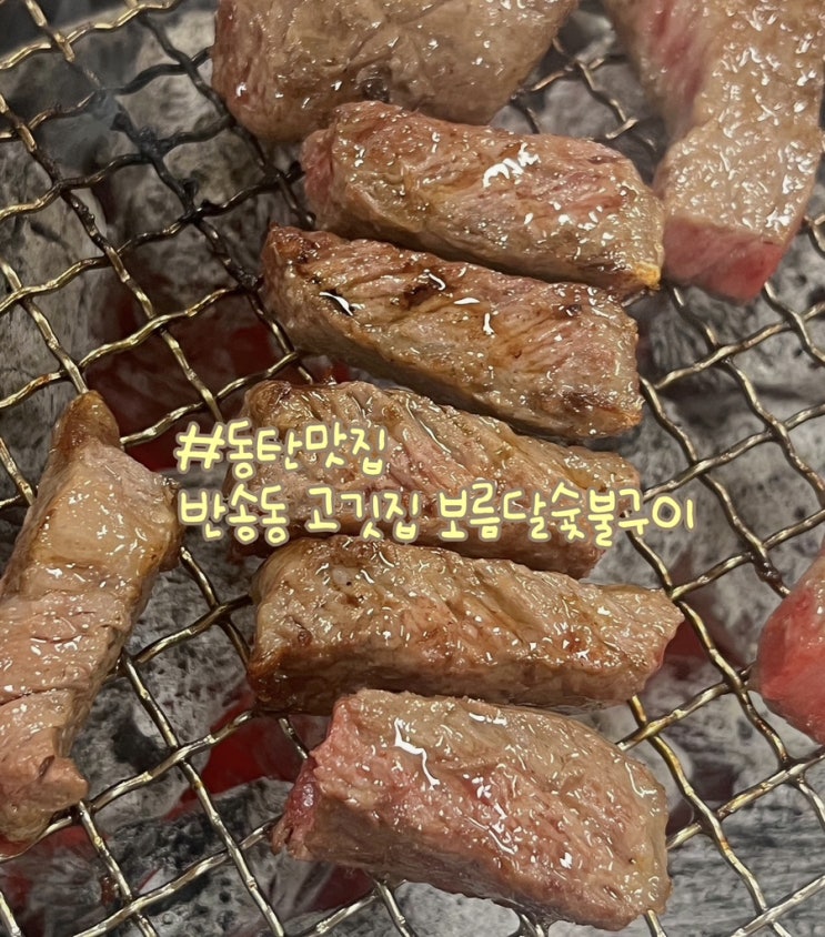  동탄맛집 놀이방이 있는 반송동 고깃집 보름달숯불구이