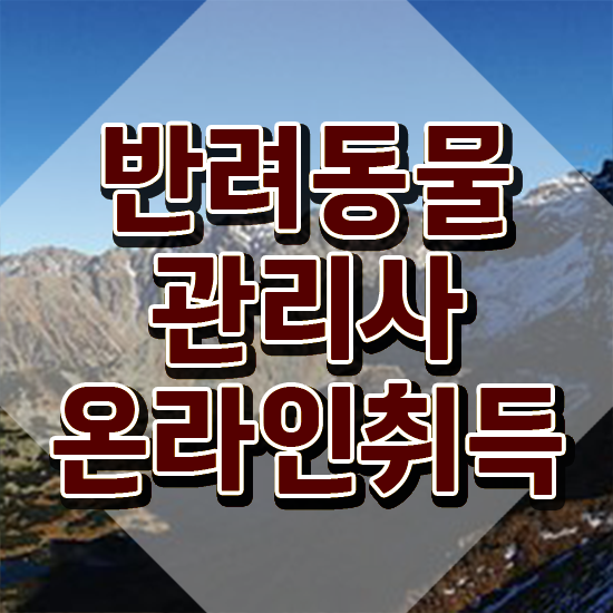  반려동물관리사1급 , 반려동물관리사 자격증 1급,2급 동시에 준비한 과정 궁금증 해결