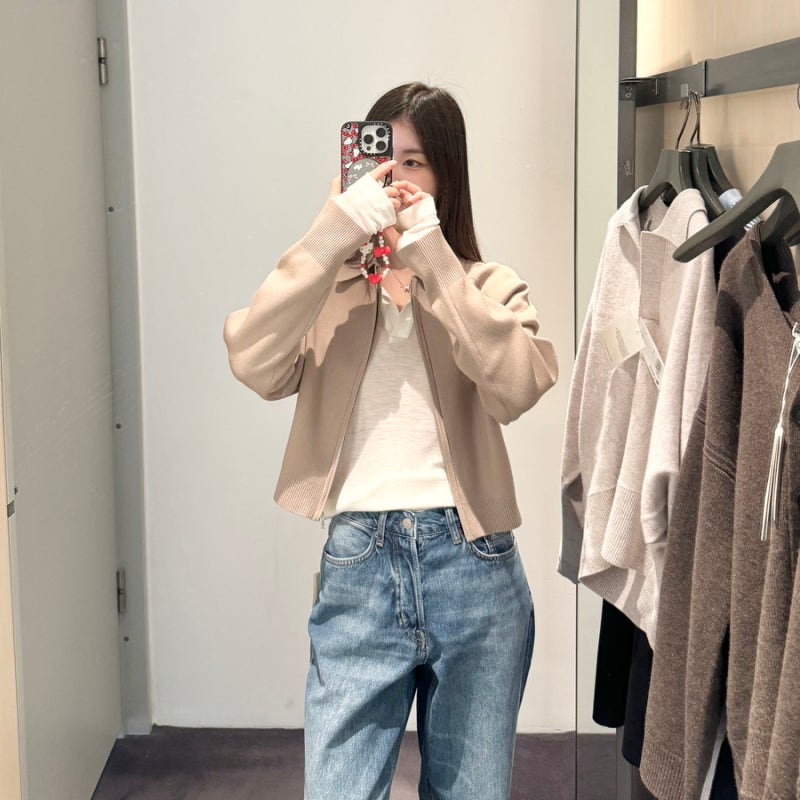 24FW COS 옷 추천 코스 니트 집업 자켓 사이즈 팁