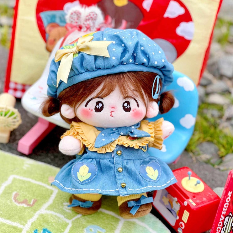  20cm 튤립 송이 세트 인형옷 아이돌인형옷