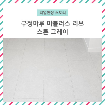  [리얼 현장 스토리] 구정마루 마뷸러스 리브 스톤 그레이