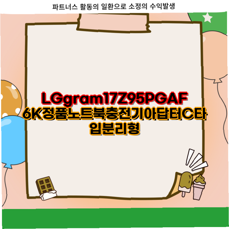 LG gram 정품 노트북 충전기 아답터 지금 안사면 후회 C타입 분리형 모델